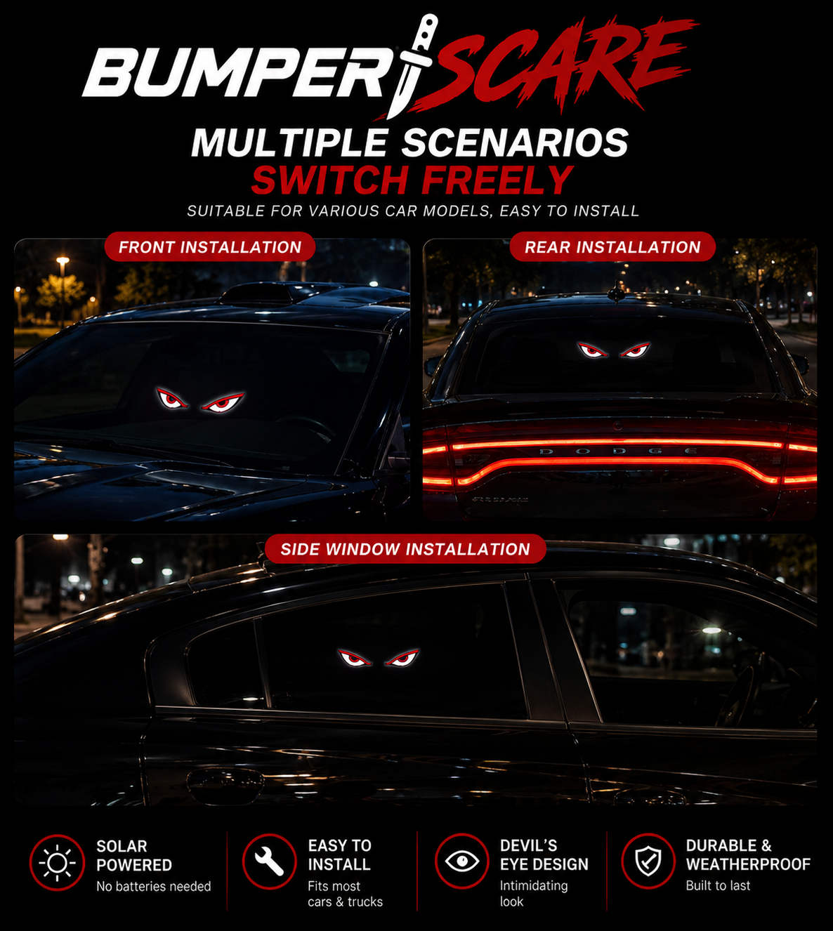 “Demon Eye” Car Suction